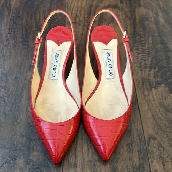 JIMMY CHOO Gemma Slingback Pumps - Picture 2 of 5